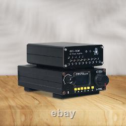 50W Power Amplifier with TX/RX 3-24MHz HF Amp Plastic for Elecraft KX3 QRP FT-81