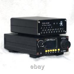 50W Power Amplifier with TX/RX 3-24MHz HF Amp Plastic for Elecraft KX3 QRP FT-81