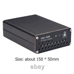 50W Power Amplifier with TX/RX 3-24MHz HF Amp Plastic for Elecraft KX3 QRP FT-81