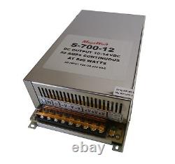 50 Amp Continuous 10-14 Volt Power Supply For LED Lighting 12 Real MegaWatt