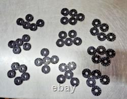 50 Vintage IEH 10-Pin Compactron Vacuum Tube Sockets Ham Radio Amplifier Black