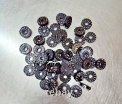 50 Vintage IEH 12-Pin Compactron Vacuum Tube Sockets Ham Radio Amplifier Black