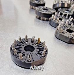 50 Vintage IEH 12-Pin Compactron Vacuum Tube Sockets Ham Radio Amplifier Black