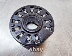 50 Vintage IEH 12-Pin Compactron Vacuum Tube Sockets Ham Radio Amplifier Black