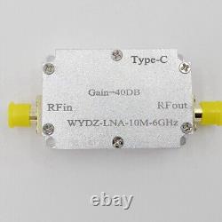 5X 10M-6GHz Low Noise Amplifier Gain 30DB LNA Driving Receiver Front End9429