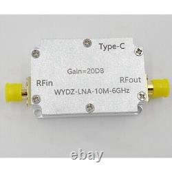 5X 10M-6GHz Low Noise Amplifier Gain 30DB LNA Driving Receiver Front End9429