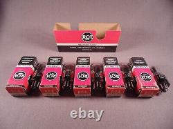 5 12AH7GT RCA TV CB Ham Radio HiFi Amplifier Vintage Vacuum Tube Codes LV NOS