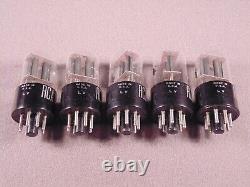 5 12AH7GT RCA TV CB Ham Radio HiFi Amplifier Vintage Vacuum Tube Codes LV NOS