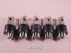5 12AH7GT RCA TV CB Ham Radio HiFi Amplifier Vintage Vacuum Tube Codes LV NOS
