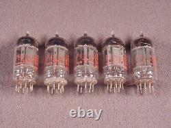 5 12U7 PHILCO USA Ham HiFi TV Radio Amp Vacuum Tubes Codes 15 09 61 37 NOS