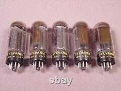 5 5V3 SYLVANIA TV CB HiFi Ham Radio Amp Vacuum Tubes Lot Matching Code W MCA NOS 5 5V3 SYLVANIA TV CB HiFi Ham Radio Amp Vacuum Tubes Lot Matching Code W MCA NOS