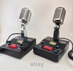 5 Pin Cobra 2000GTL DELTA M2 BLACK CHROME AMPLIFIED BASE MICROPHONE CB HAM MIC