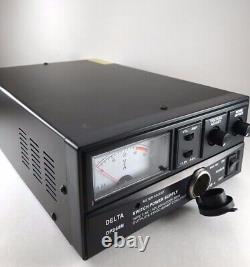 60 Amp Power Supply DELTA DPS60M 12v AC/DC with Variable Voltage For Ham CB Radio 60 Amp Power Supply DELTA DPS60M 12v AC/DC with Variable Voltage For Ham CB Radio
