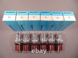 6 807 INTERNATIONAL SERVICEMASTER Italy HiFi Ham Radio Amp Vacuum Tubes NOS SALE