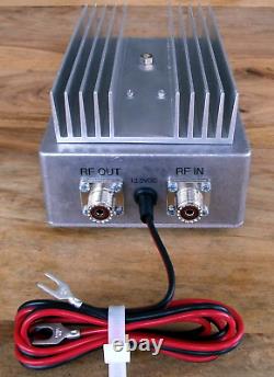 70MHz (4m) RF Power Linear Amplifier, typical 8W in 50W out. Made in Dorset UK