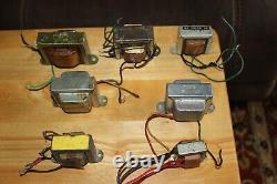 7 Vintage Tube Type Amplifier Radio Working Transformers Ham Radio Guitar Amp