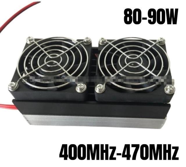 80w-90w Uhf Ham Radio Power Amplifier For Interphone Car Radio 400mhz-470mhz- #t