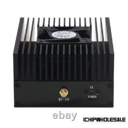 80W DMR DPM RP25 C4FM UHF 400-470MHZ Ham Radio Power Amplifier Interphone