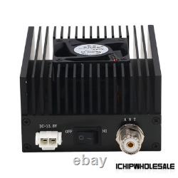 80W DMR DPM RP25 C4FM UHF 400-470MHZ Ham Radio Power Amplifier Interphone