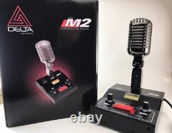 8 PIN Fits TS50 KENWOOD BLACK CHROME DELTA M2 AMPLIFIED BASE MICROPHONE HAM MIC