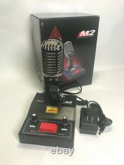 8 PIN Fits TS50 KENWOOD BLACK CHROME DELTA M2 AMPLIFIED BASE MICROPHONE HAM MIC