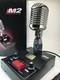 8 Pin For Yaesu Chrome Delta M2 Amplified Power Base Microphone Ham Mic Clear