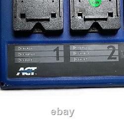 ACT icharge 6 Two Way Radio Battery Charger. Model i70. Made in USA