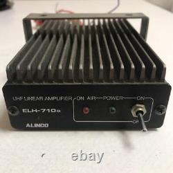 ALINCO ELH-710G UHF Linear Ham Radio Amplifier Black