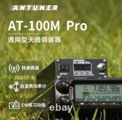 ANTUNER AT-100M Pro 100W 1.8MHz-30MHz QRP Antenna Tuner SWR Power Meter ANTUNER AT-100M Pro 100W 1.8MHz-30MHz QRP Antenna Tuner SWR Power Meter