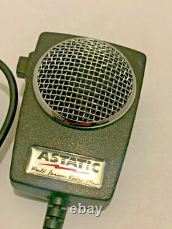 ASTATIC D104 POWER MIC MICROPHONE D104M6B AMPLIFIED wired to fit your radio