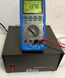 ASTRON RS-20A Linear DC Power Supply, 13.8VDC 20A Max Tested Works 30 Day Return
