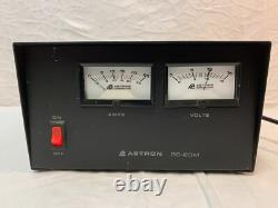 ASTRON RS-20M 13.8 VDC Linear Power Supply Ham Radio CB Power Supply