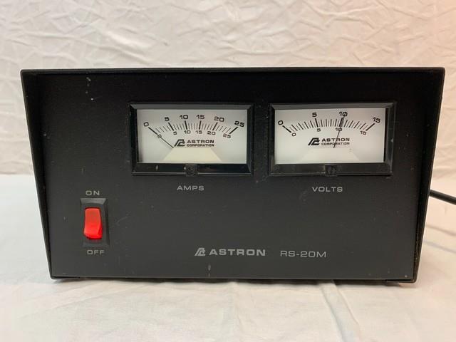 Astron Rs-20m 13.8 Vdc Linear Power Supply Ham Radio Cb Power Supply