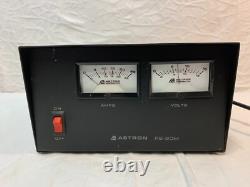 ASTRON RS-20M 13.8 VDC Linear Power Supply Ham Radio CB Power Supply