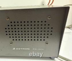 ASTRON RS-20S Linear AC-DC Power Supply 13.8VDC 20A Max 16A Speaker Vtg