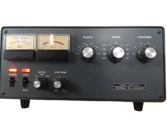 As Is Yaesu Fl-2100z 200w Hf Linear Amplifier Warc Ac100v