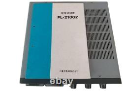 AS IS YAESU FL-2100Z 200W HF Linear Amplifier WARC AC100V