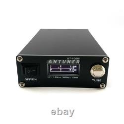 AT100M 1.8-30MHz 100W HF Antenna Tuner SWR Meter Power Meter