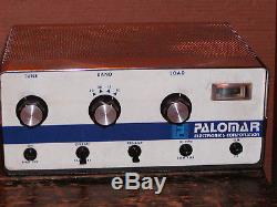 A Vintage Palomar 300a Chrome Top Linear Amplifier