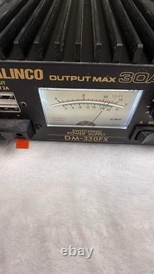 Alinco DM-330FX 30A Switching Power Supply Ham Radio DC 13.8V Tested Powers On