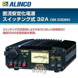 Alinco Dm-330Mv Switching Compact Power Supply Output Max 32A 5-15Vdc JAPAN NEW