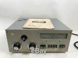 Alpha 374A ETO Power Amplifier Ham Radio