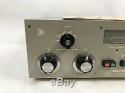 Alpha 374A ETO Power Amplifier Ham Radio