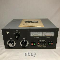 Alpha 76A Amplifier (For Parts)