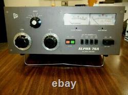 Alpha 76A HF-Bands Ham Radio Linear Amplifier