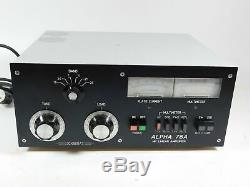 Alpha 76A Ham Radio Amplifier with 3CX800A7 Tubes + Peter Dahl Transformer (nice)