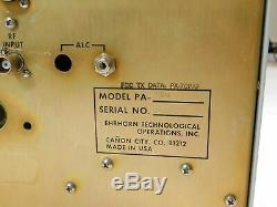 Alpha 76A Ham Radio Amplifier with 3CX800A7 Tubes + Peter Dahl Transformer (nice)