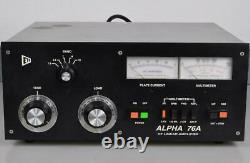 Alpha 76a Hf Amplifier S#5798 Works Great