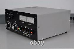 Alpha 76a Hf Amplifier S#5798 Works Great