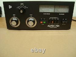 Alpha 76a Hf Linear Amplifier With 2 Eimac 8874 Tubes Very Nice